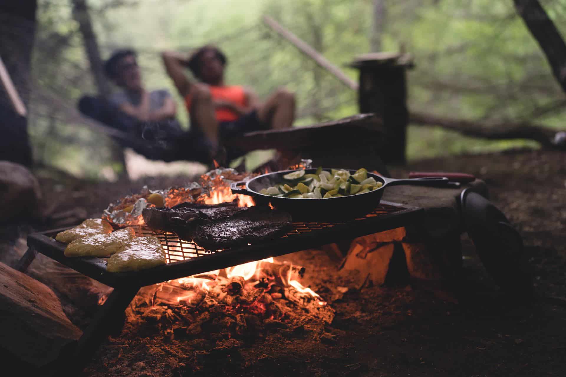 Cocina en el camping